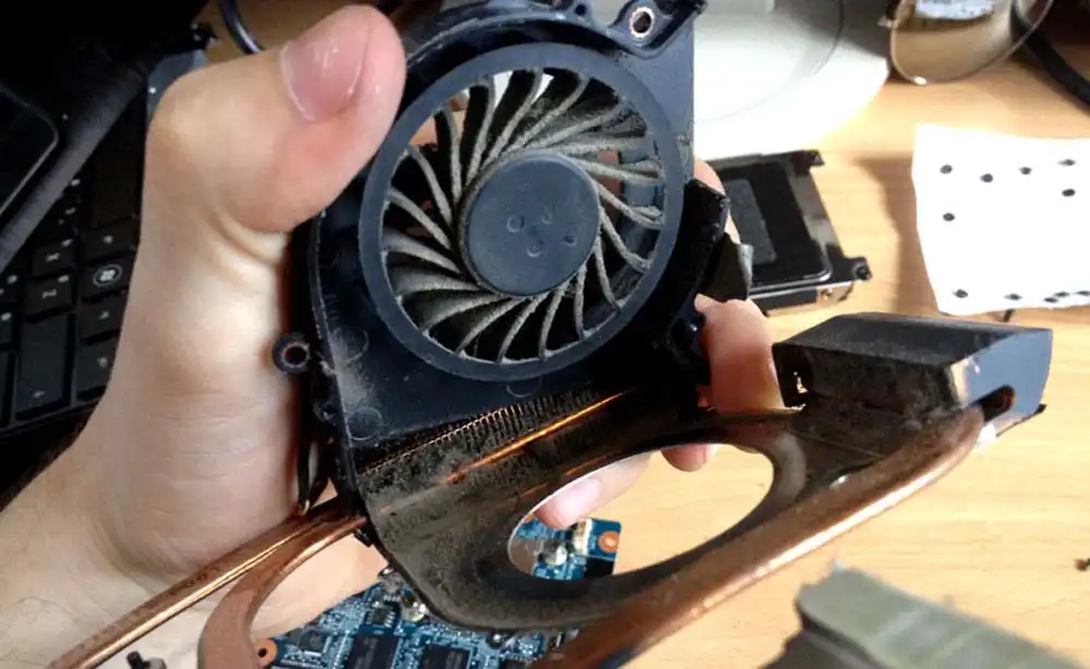 Чистка ноутбука HP от пыли в Шуе | Замена термопасты