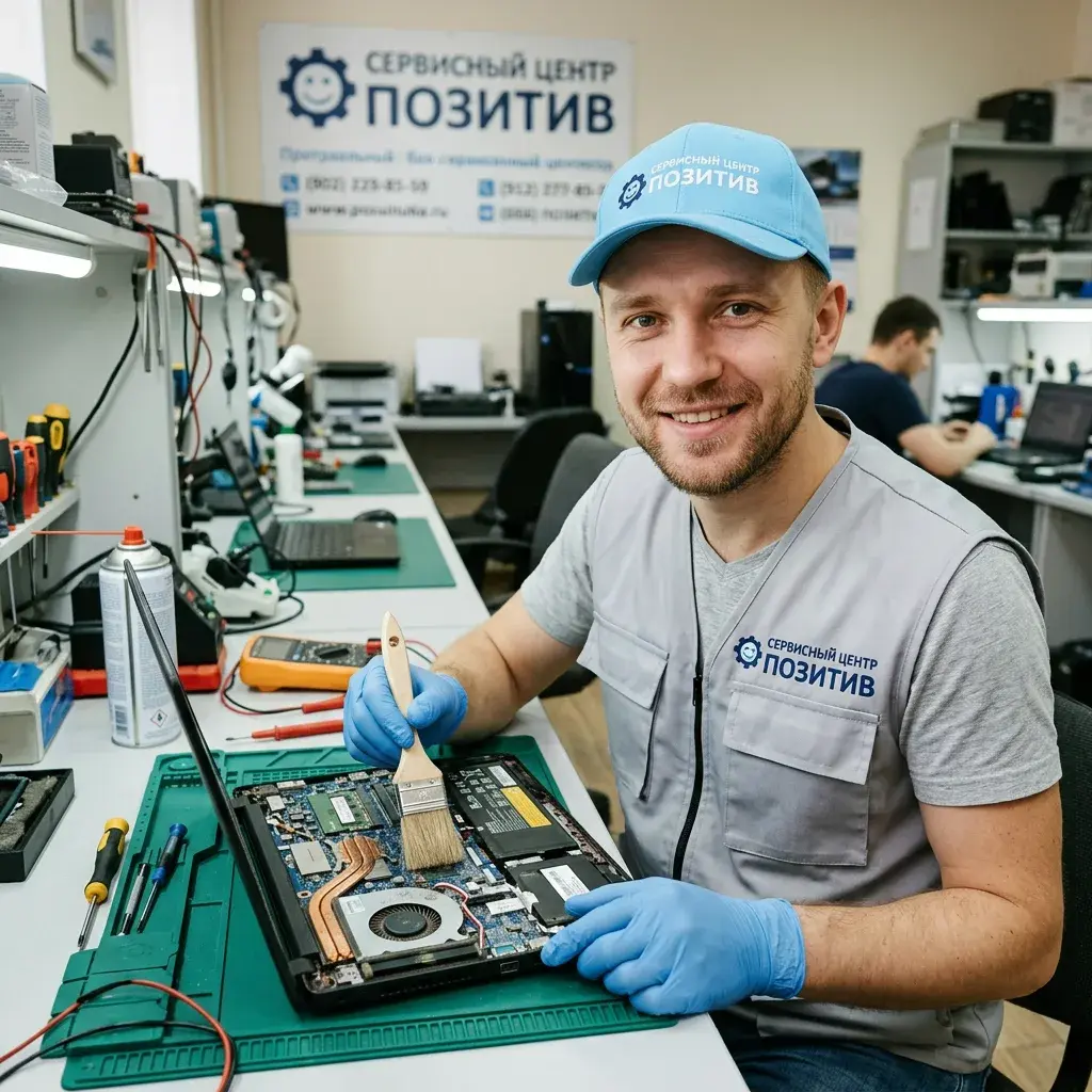 Чистка ноутбука от пыли в Шуе | Замена термопасты
