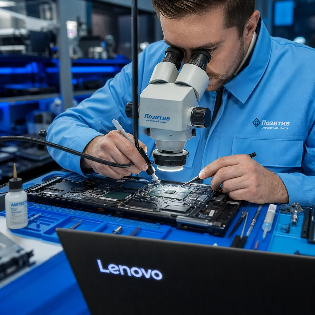 Замена видеокарты ноутбука Lenovo в Шуе