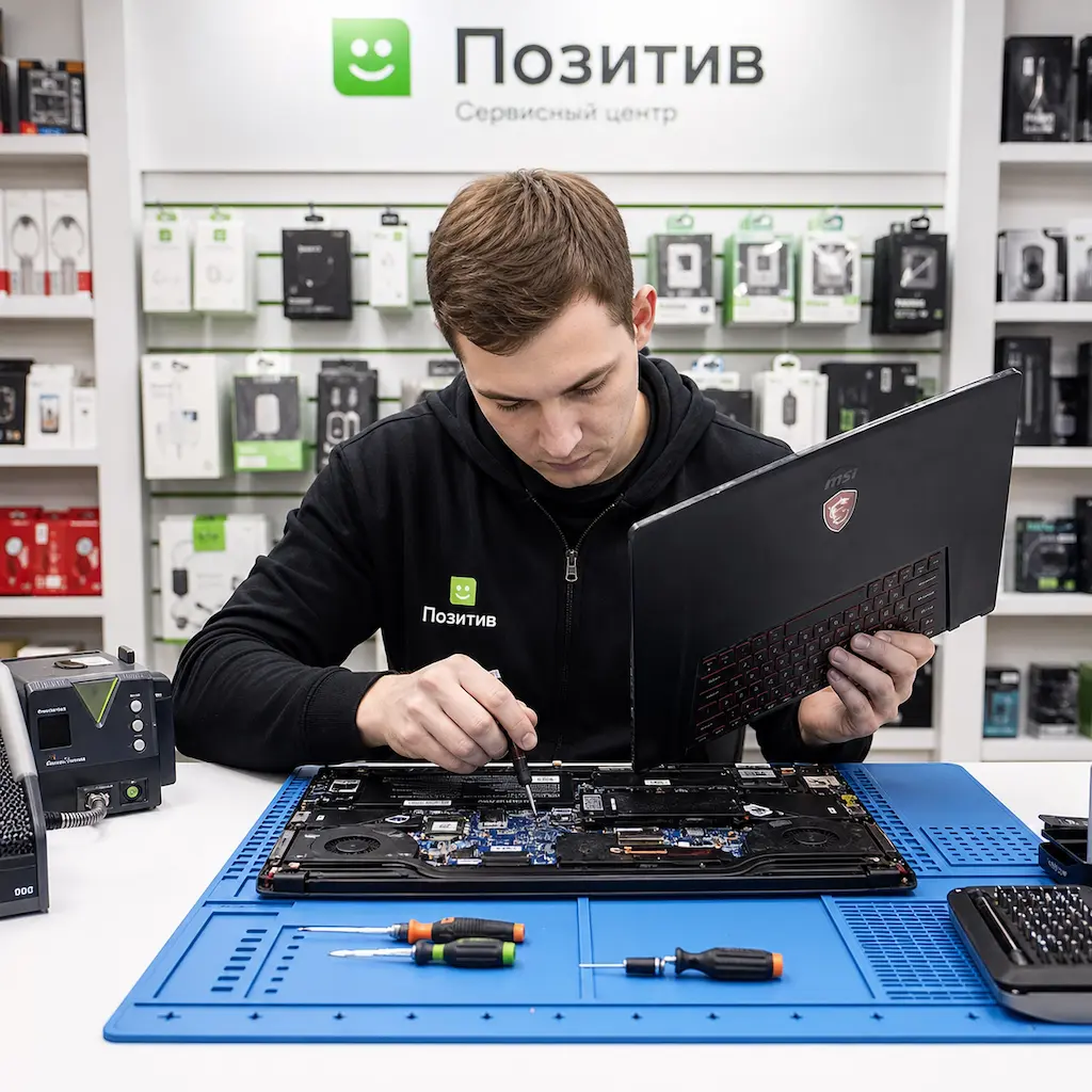 заменить клавиатуру на ноутбуке MSI в Шуе