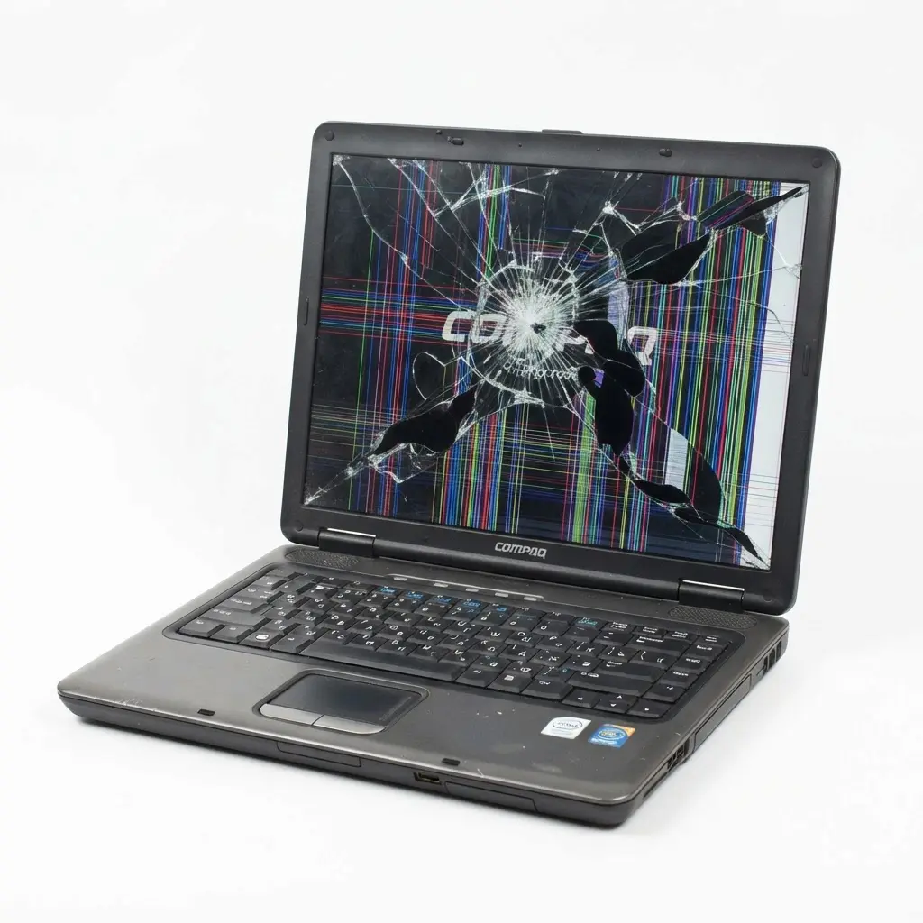 поменять матрицу ноутбука Compaq в Шуе