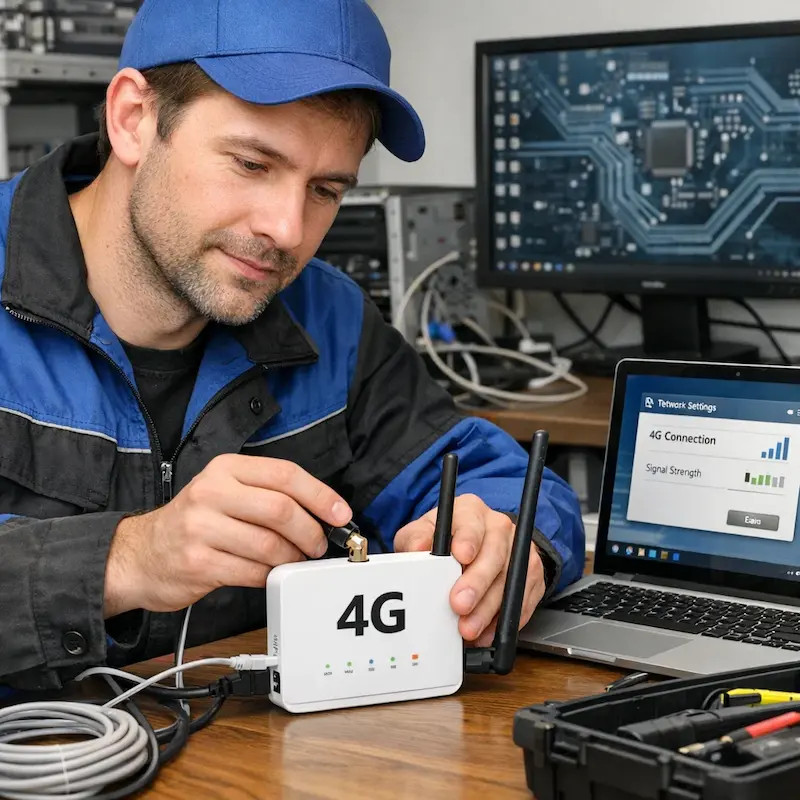 Настройка 4G модема в Шуе