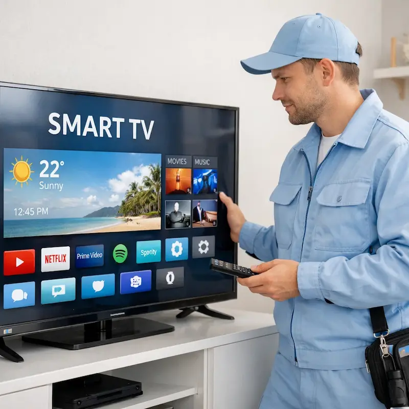 Настройка Smart TV в Шуе
