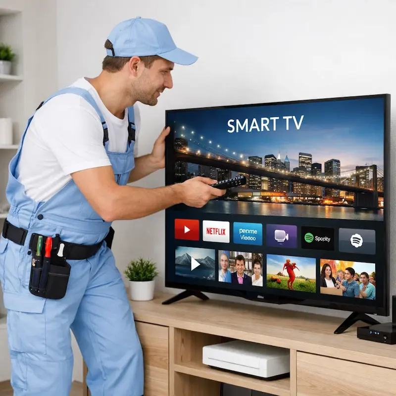 Как вызвать мастера для настройки Smart TV в Шуе