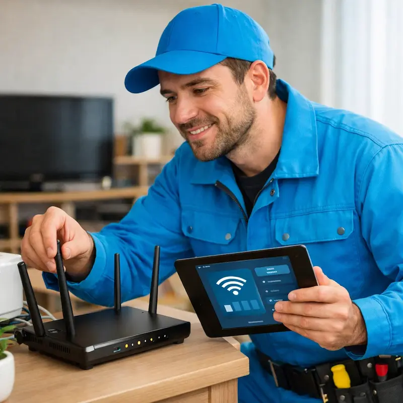 Настройка Wi-Fi для квартиры, дома и офиса в Шуе