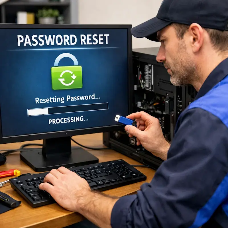 Удаление пароля на компьютере в Шуе