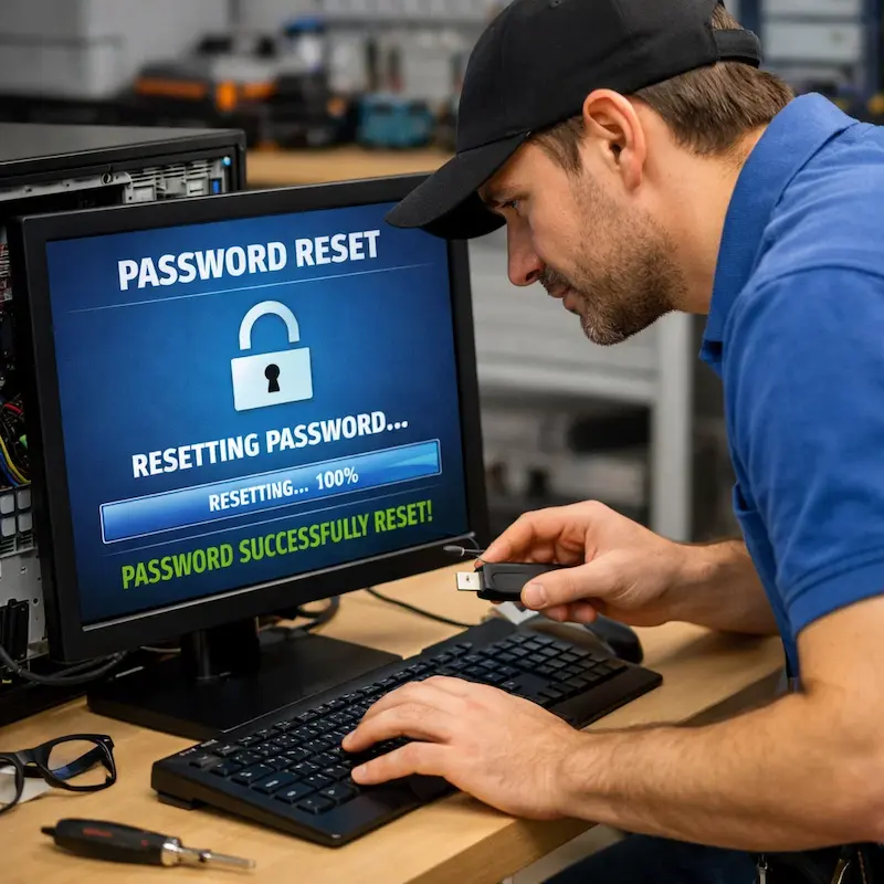 Сброс пароля от компьютера в Шуе