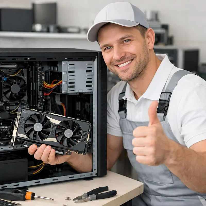 Замена видеокарты ПК в Шуе