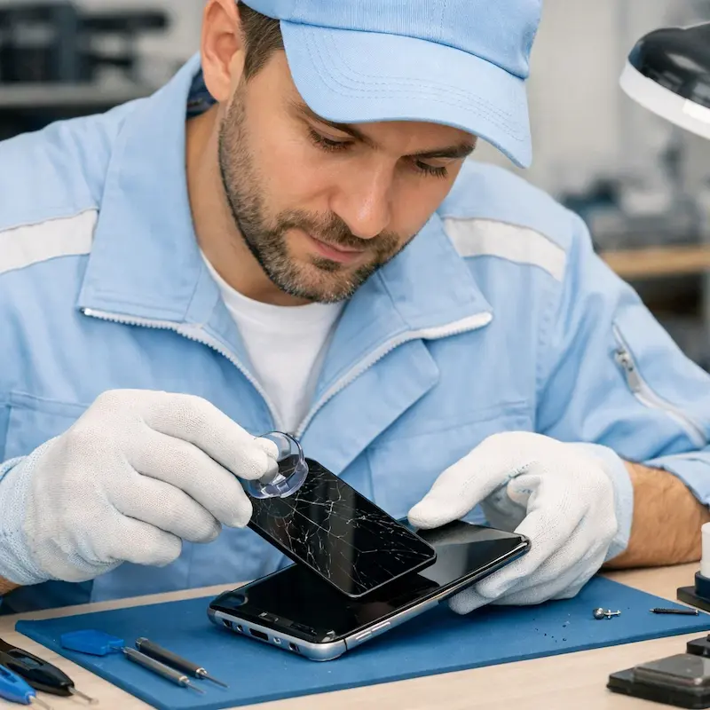 Заменить сенсорное стекло на смартфоне в Шуе