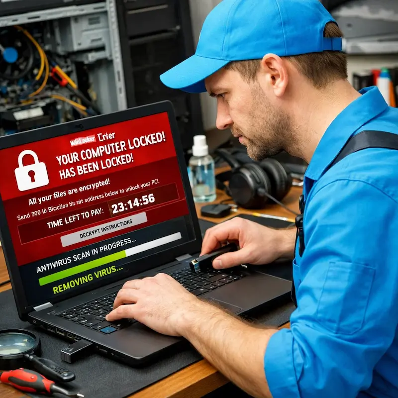 Удалить винлокер в Шуе